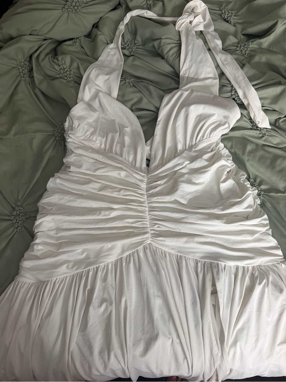 Babyboo Melania Maxi Dress – White | XL